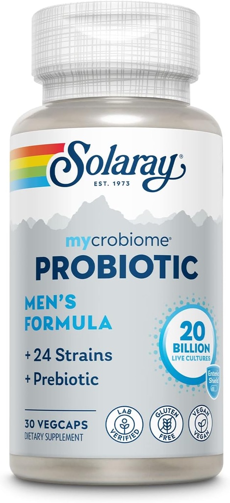 SOLARAY Mycrobiome Probiotic Mens