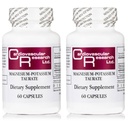 Cercetare cardiovasculară Magneziu-Potasium Taurate - Brevete în aşteptare - 60 Veggie Caps X 2 sticle