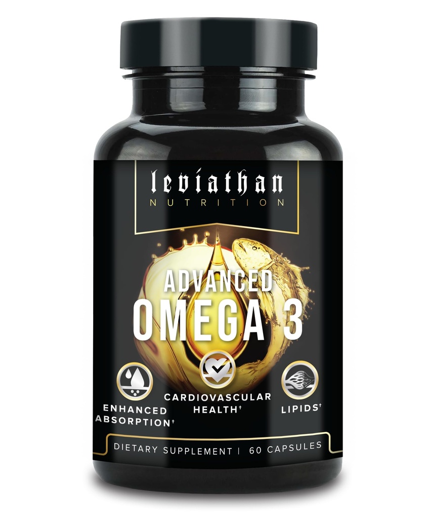 Leviathan ulei de pește Omega 3 capsule 