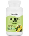 NaturalSlim Evening Primrose Ulei pentru femei 1500mg de ulei presat rece - Metaboil 500 GLA Supliment Gamma Linolenic Acid pentru femei 