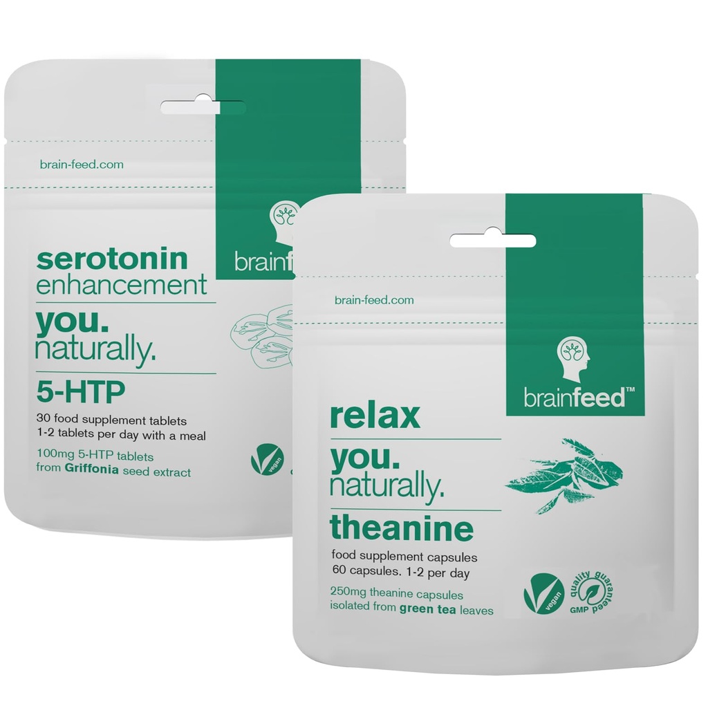 Suplimente de serotonină & natural l teanină 