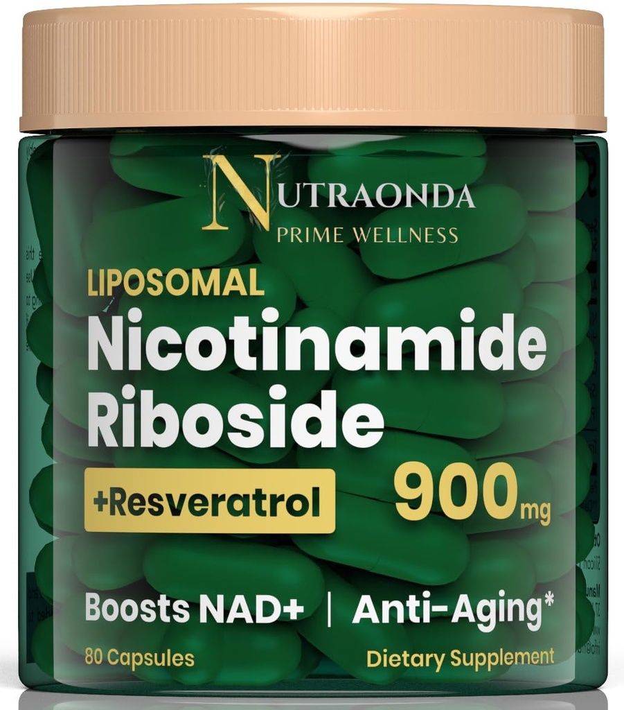 Liposomal Nicotinamidă Ribozidă 900 mg Resveratrol şi Querbetin 