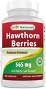 Cele mai bune capsule Naturale Hawthorn Berry 565 mg 180 capsule (180 de capsule)