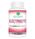 Cel mai bun Earth Naturals Electrolit Supplement - Suport Electrolit Echilibru cu Vitamina D, Calciu, Magneziu, Sodiu, Potasiu, Bor şi Mai - 30 ct. Capsule