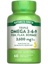 Adevărul naturii Triple Omega 3-6-9 Softgels 