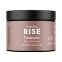 FREQUENSE - Rise Nootropic Tub - Mango Lemonade Aroma - Suportă performanța creierului și claritate - cu ciuperci, B Vitamine și cafea verde - 132g