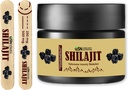 Green Supply Organic Shilajit Resin 30g: Pure Himalayan Blend cu 85+ Trace Minerale & Acidul fulvin - 600mg Potenta maxima pentru energie Boost si suport imunitar, 50 Serviri
