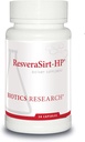 Biotics Research ResveraSirt HP Formulat de Dr. Mark Houston, Trans Resveratrol, Querbetin, Creșterea activității Sirtuin, Suport cardiovascular, Heart Power, Suport vascular, 30 Capsule