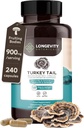 Organic Turcia Tail capsule ciuperci Supliment (240) 