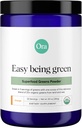 Ora Organic Greens Powder - Vegan, Gluten-Free, Ecologic Super Greens băutură pentru energie și dezintoxicare 