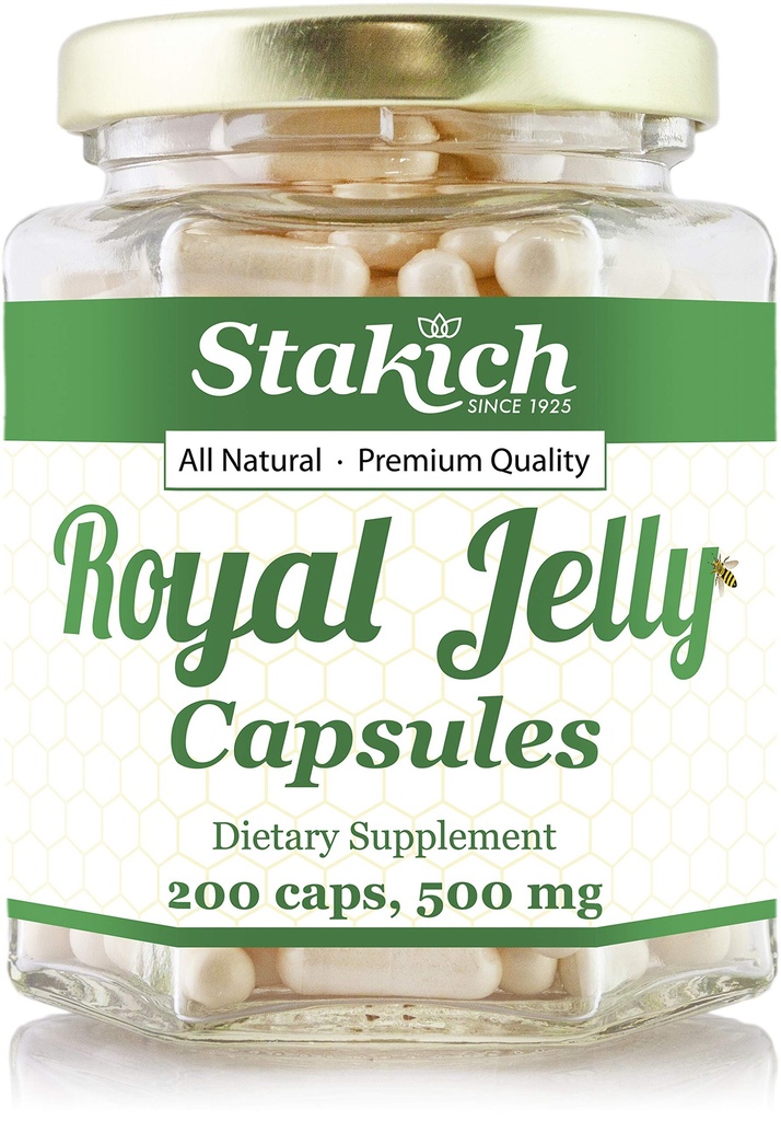 Stakich 500 mg capsule (capsula Jelly Royal 500 mg (200 număr))