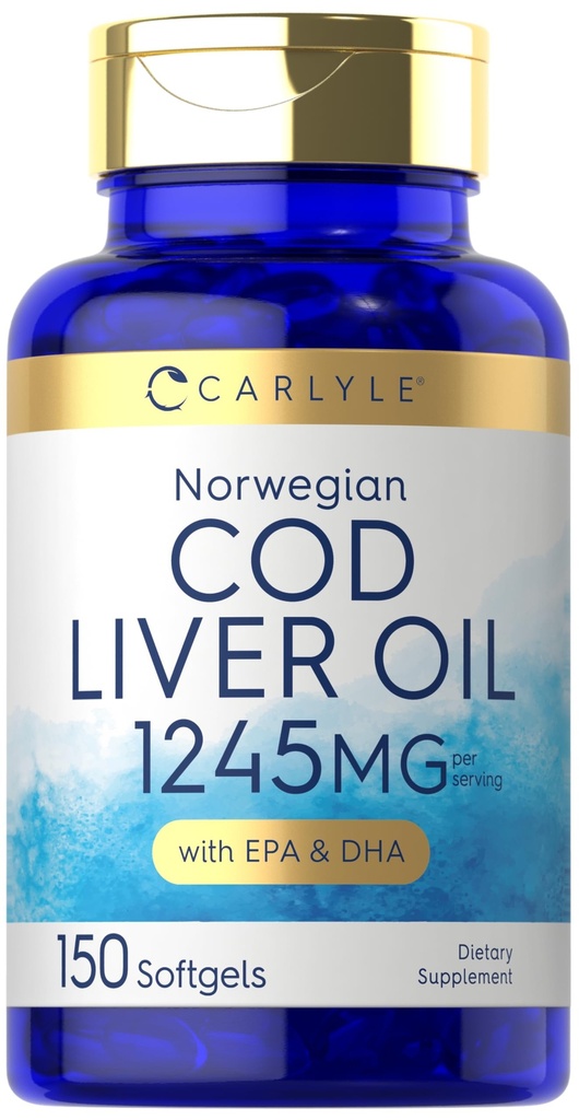 Carlyle Norvegian Cod Ulei de ficat de ficat 