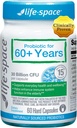 Life-Space Probiotic pentru 60+ Ani, Sprijină Imunitatea și Sănătatea intestinală, Vitalitate gastro-intestinală, Bifidobacterium lactis, 30 miliarde CFU, Multi Strains - 60 Capsule