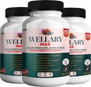 Wellary Max Menopause Supplement, 40 Miliarde CFU Probiotic Blend, 90 Capsule (3)
