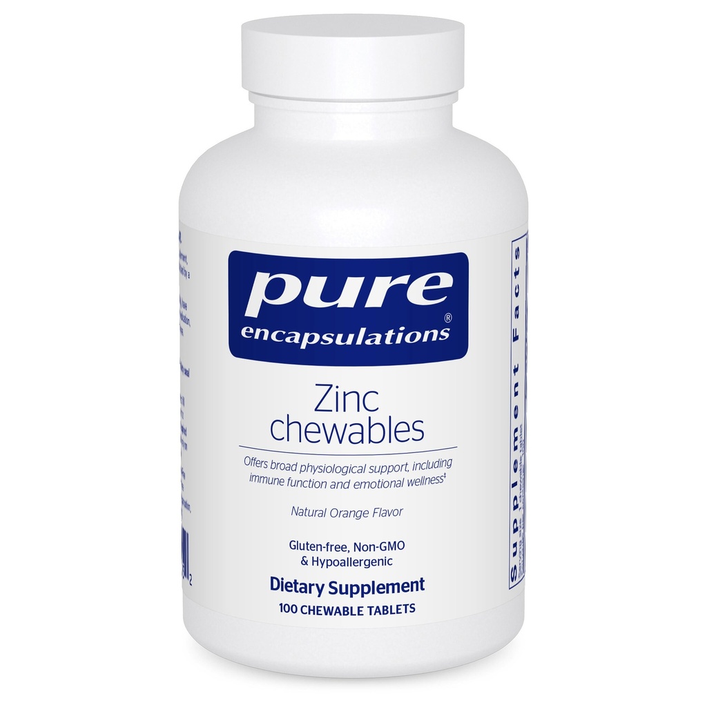 Encapsulations Pure Zinc Chewables 