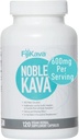 FijiKava Noble Kava Capsule Kava, 600mg Kavalactonă Per Servire, Relaxare Naturală & Supplement Sleep Supplement, Vegan & Non-GMO, 120-Count, Premium Piper Methysticum Extract de calm și stres