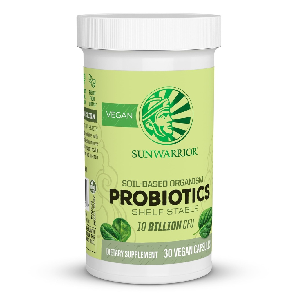 Sunwarrior Probiotics Pe bază de sol Capsule Vegane 