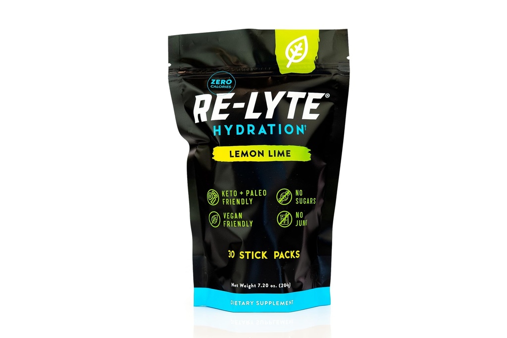 REDMOND Re- Lyte Electrolyte Drink Powder Mix (Lămâie), 30 Stick Packs