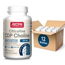 Jarrow Formulas Citicoline CDP Choline 250 MG, CDP Choline Supliment sprijină sănătatea creierului, performanța și memoria, 60 capsule, până la o aprovizionare de 60 de zile (Pachet de 12)