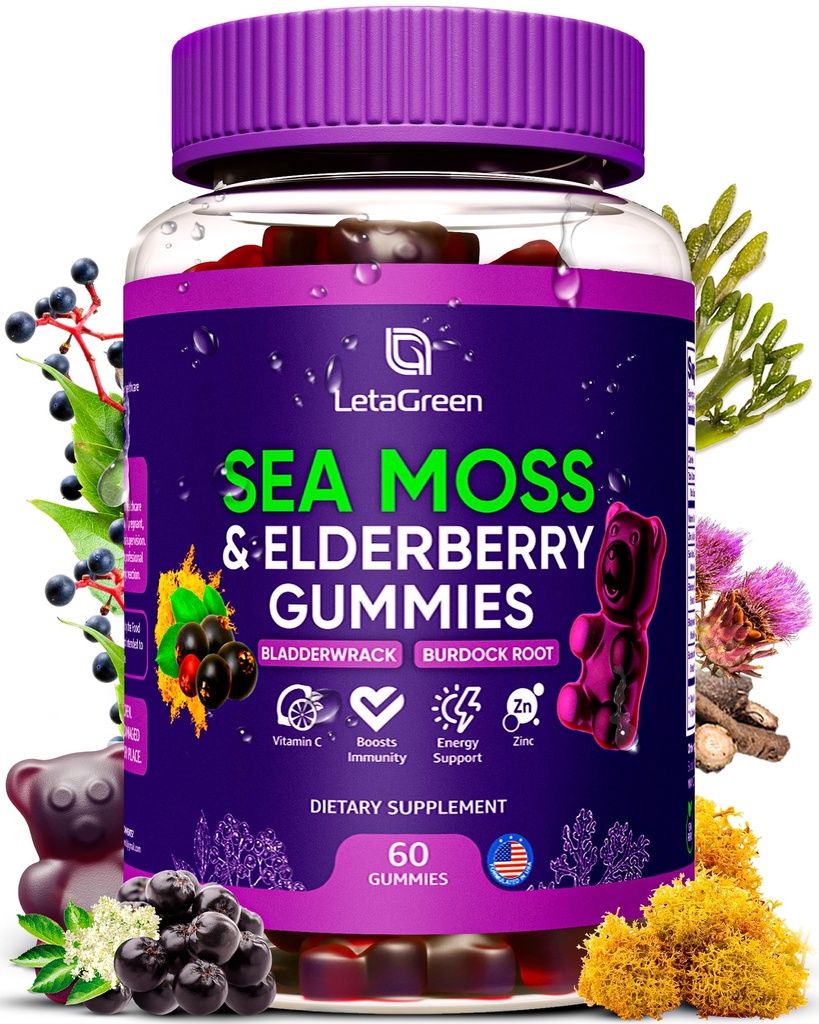 Irish Sea Moss Gummies 