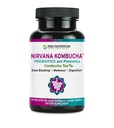 TRIO NUTRIŢIE Nirvana Kombucha - Probiotice Multi-Tren & Prebiotic Blend cu Ceai organic - capsule întârziate-Release pentru Digestive & Immune Health - Blooting Relief - Balance Natural pH