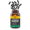 Country Life Actived Organic Coconut Charcoal Capsule, 260mg 
