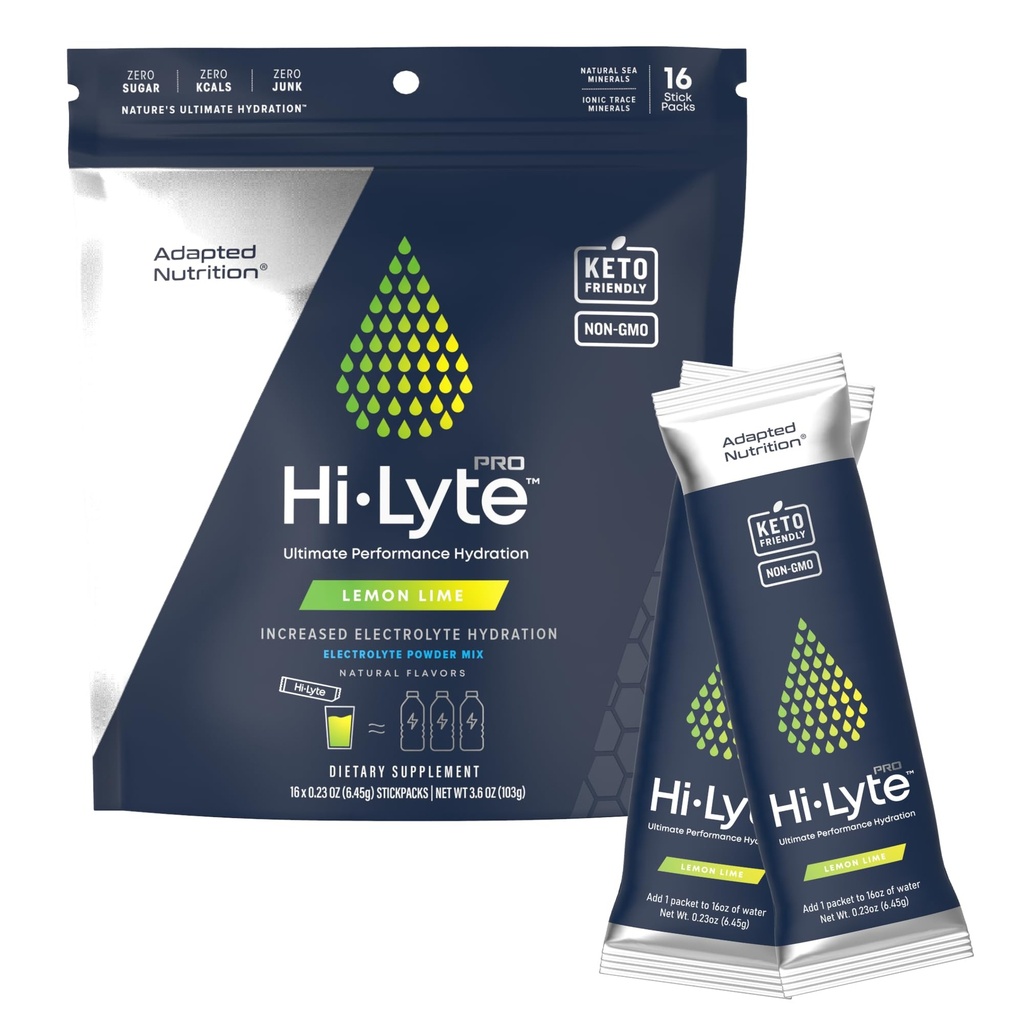 Nutritie adaptata Hi-Lyte Pro Hidration Pachete - 16 Pachete individuale de bautura 