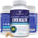 ADULTĂŢI Suplimentul de sănătate hepatică - Lapte Thistle Sănătatea ficatului Formula cu extract de Anghinare, Dandelion, Turmeric, şi mai mult - Suport de detoxifiere naturală pentru bărbaţi şi femei - 60 capsule