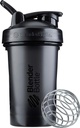 BlenderBottle Classic V2 Shaker Sticla Perfect pentru Shake-uri de proteine și Pre Workout, 20-Ounce, negru