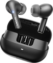 TOZO E2 Caiet wireless 10mm Drivere cu Bass puternic, App Personaliza 32 EQ-uri, cu 2 Mics Al Call Noise Anulare, 30H Playtime, Bluetooth 5.3 Muguri urechi, Comfort Fit in-Ear Căști