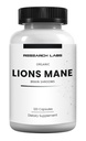 Cercetare Labs Organic Lions Mane Supliment capsule, 120 capsule w/Patent LitropaneTM, Sistem imunitar Booster & Nootropic Brain Support Mushroom Supliment. 10X Extract comparabil cu 18.000 mg