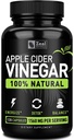 Zeal Naturals Natural Raw Apple Oțet Capsule (1560 mg 
