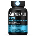Rave Recuperare Ajutor Vitamine După Party Relief pastile Festivalul de muzică Accesorii Rave Essentials 5-HTP Supliment Electroliti Hidratare Dimineți mai bune Serotonina energie Hangover 120 capsule