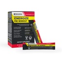 BODi Energize Pre Workout Powder - Beta-Alanină, Querbetin & Low-Dose Cafeina Formula pentru Enhanced Energy & Focus, Cresterea Suplimentului pentru Energie si Rezistenta, Punch de fructe, 20 Sticks