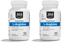 Whole Foods Market, L Arginine 500Mg 100 Veggie Caps (Pachet de 2)