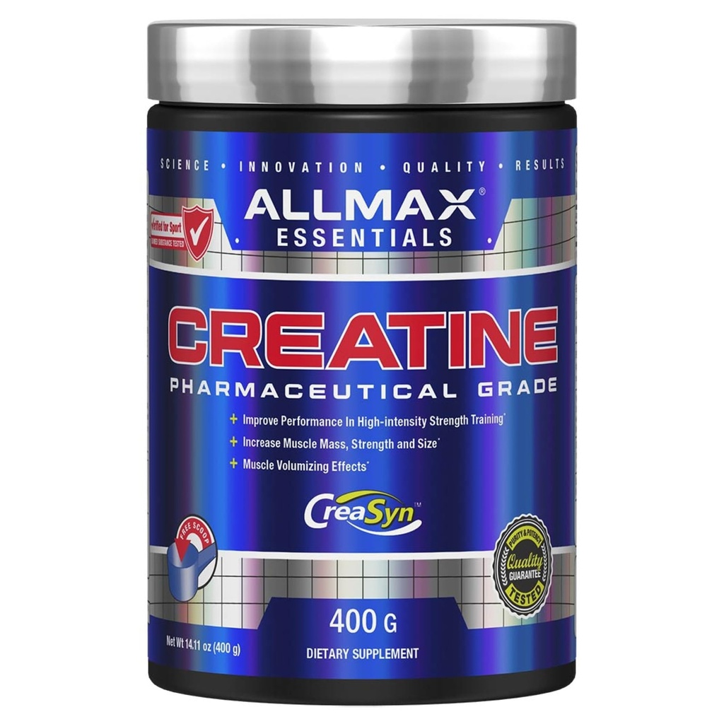 ALLMAX Nutriție Creatină Monohidrat pulbere, Nearomat 