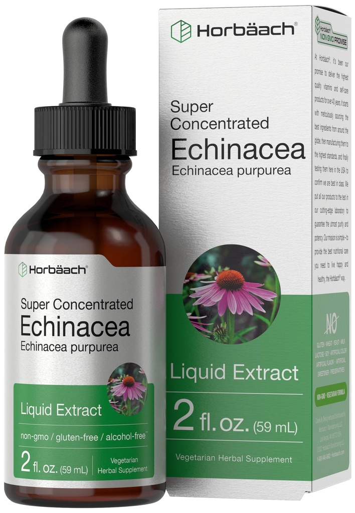 Horbaach Echinacea picaturi Herb Tincture 
