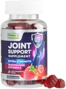 Suplimentul de suport comun - Extra Putere Glucosamine Gummy susține articulații Sănătate și flexibilitate pentru spate, genunchi, mâini - Natural Vitamina E Suport imunitar - Cele mai bune gume pentru femei și bărbați - 60 gume