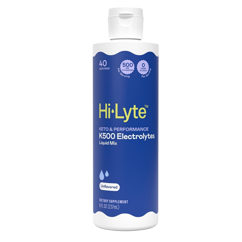 Hi-Lyte Keto & Performance K500 Electrolites Lichid amestec nearomatizat, 30 Servings