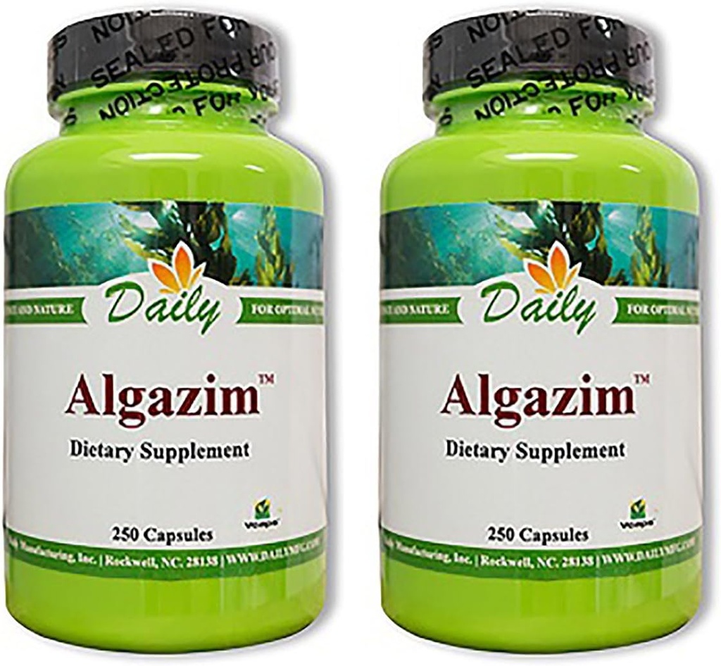 Productie zilnica - Algazim 250 Capsule, 2 Pack