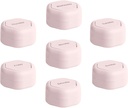 Cadence Travel Containere - Set de caz Pilula - Capsule de călătorie magnetice, Medicina Daily Organizator pentru pastile, Suplimente, & Vitamine - 7 Flex Smalls (0,56oz) pentru Organizator de Pilula Weekly - Petal