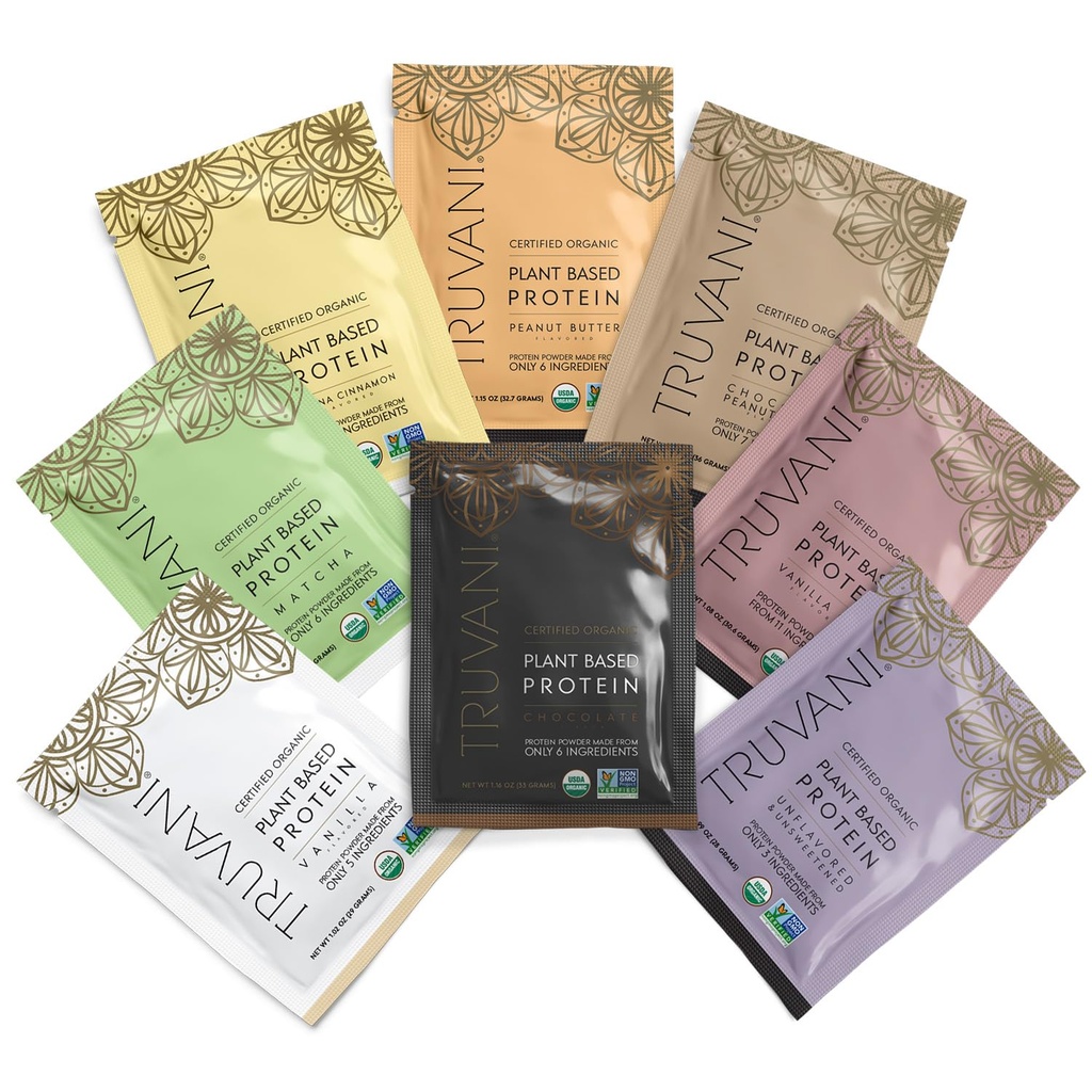 Truvani Vegan Pea Powder Proteina Pudră de Pălărie 