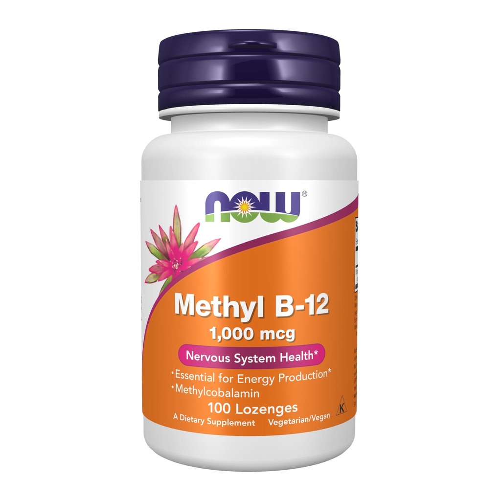 Acum Suplimente, Metil B-12 (Metilcobalamină) 1000 mcg, Sistem nervos Sănătate*, 100 Lozenges