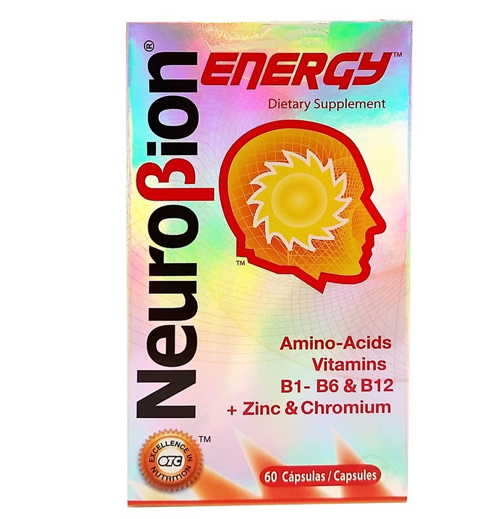 Neurobion, Aminoacidi energetici, 60 Count (Pachet de 3)