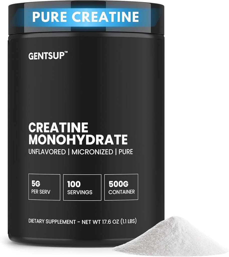 Creatură Creatină monohidrată Pudră nearomatizată, 5000 mg, 100 Serviri 