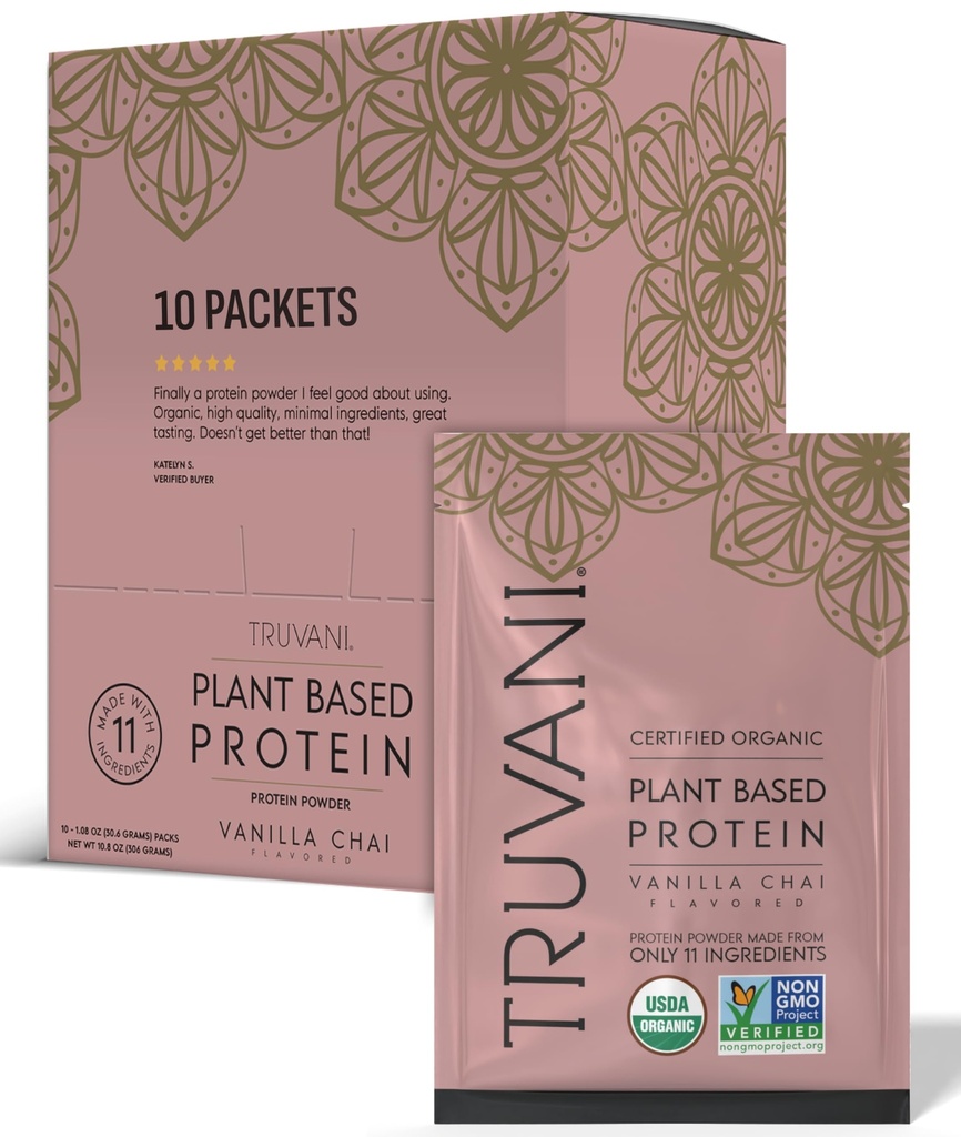 Truvani Vegan Pea Powder Proteina 