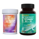 BioEmblem Vitamina D3 K2 (5000UI și 200mcg) și Probiotice pentru femei și bărbați