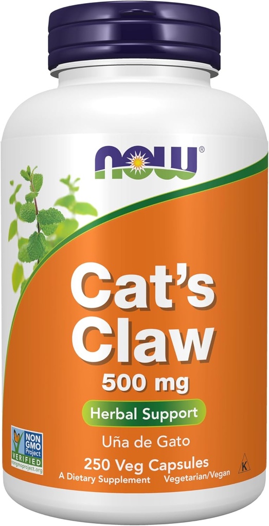 Acum Suplimente, Cat's Claw 500 mg, non-GMO proiect verificat, Herbal Supplement, 250 Conte (Pachet de 1)