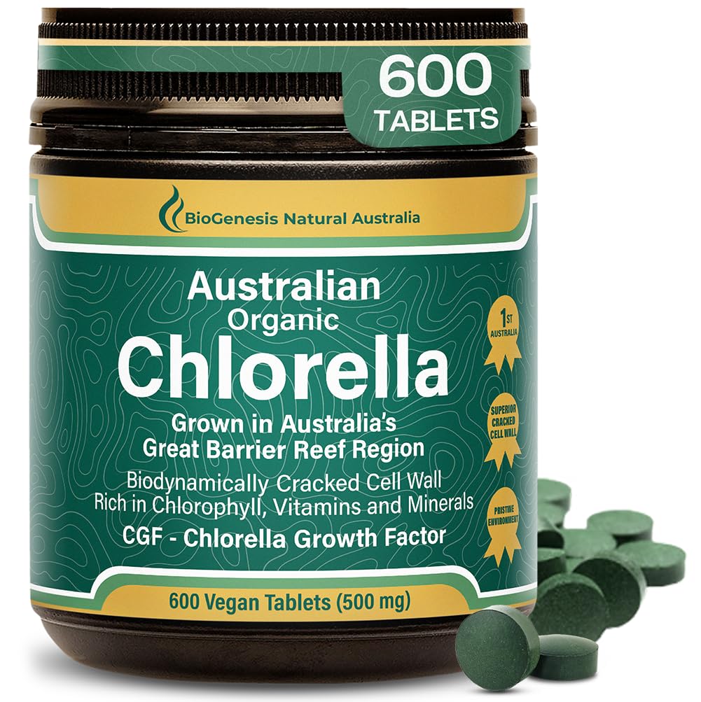 Biogenesis Organic Chlorella Tablets 