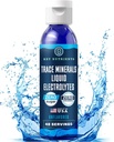 NUTRIENTE KEY Trace Minerale Electroliti lichidi pentru recuperare hidratare 4oz - Picături electrolitice, Apă electrolitică, Electroliți Keto - Picături minerale pentru apă potabilă
